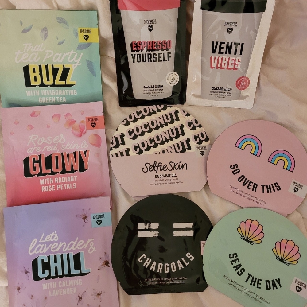 Victorias Secret PINK sheet mask bundle